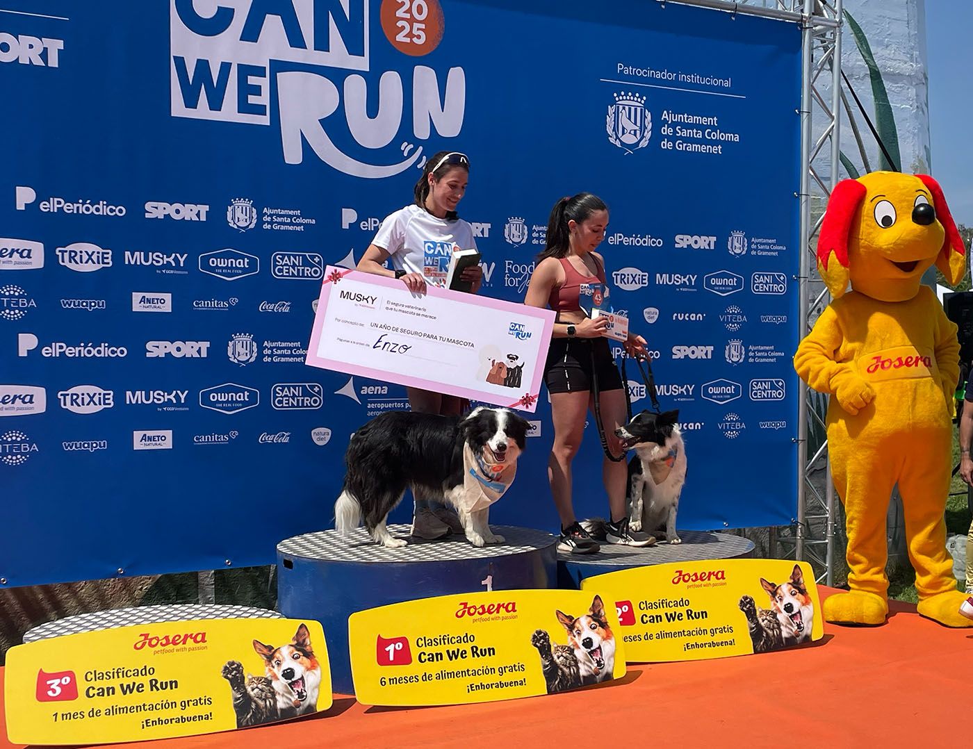 Entrega del seguro veterinario de Musky