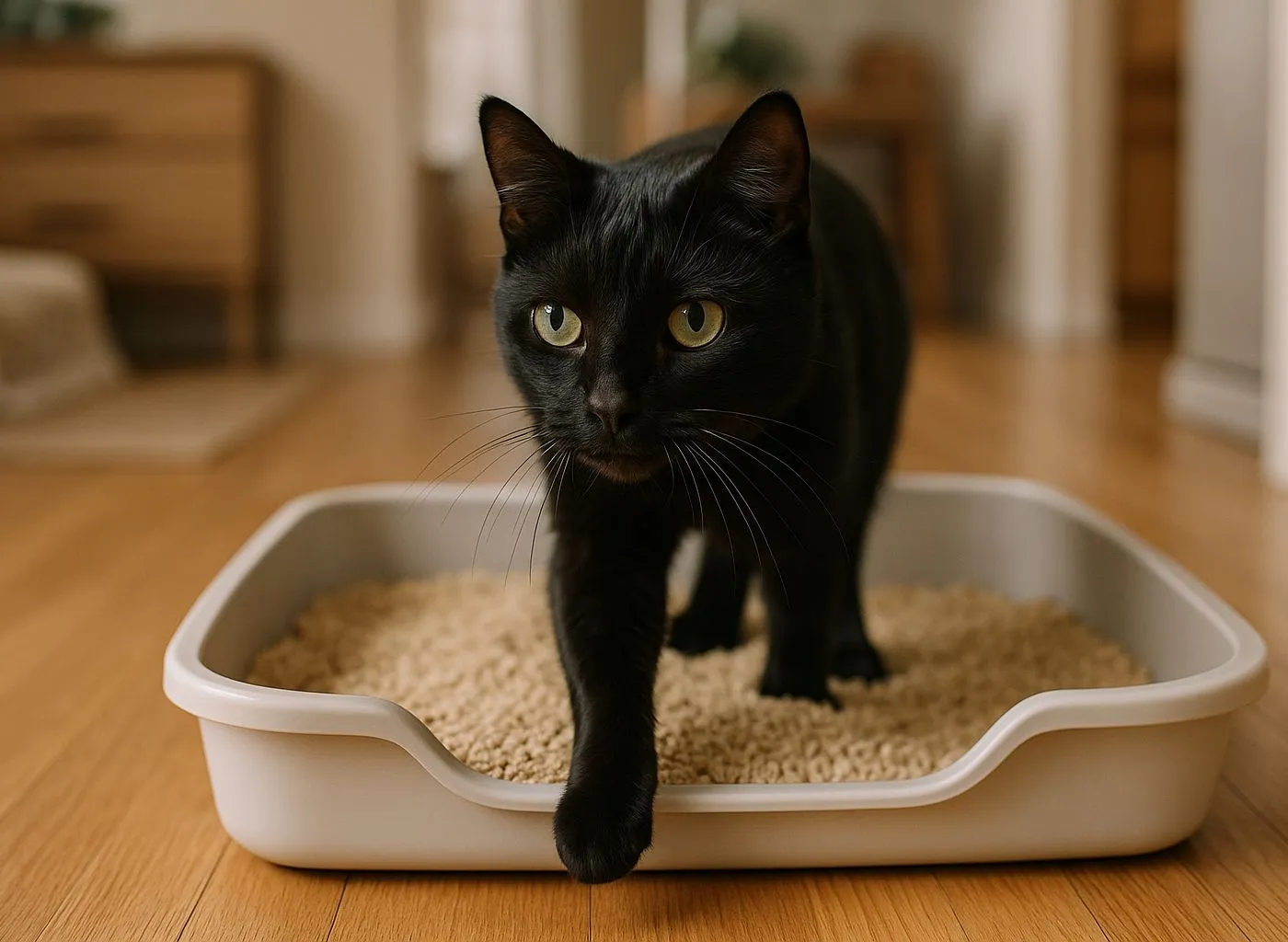 ¿Cuáles son los beneficios de la arena vetegal para gatos?