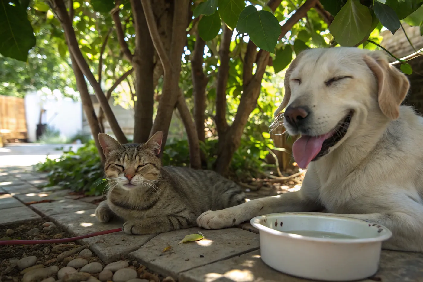 Olas de calor y mascotas: lo que debes saber para protegerles este verano