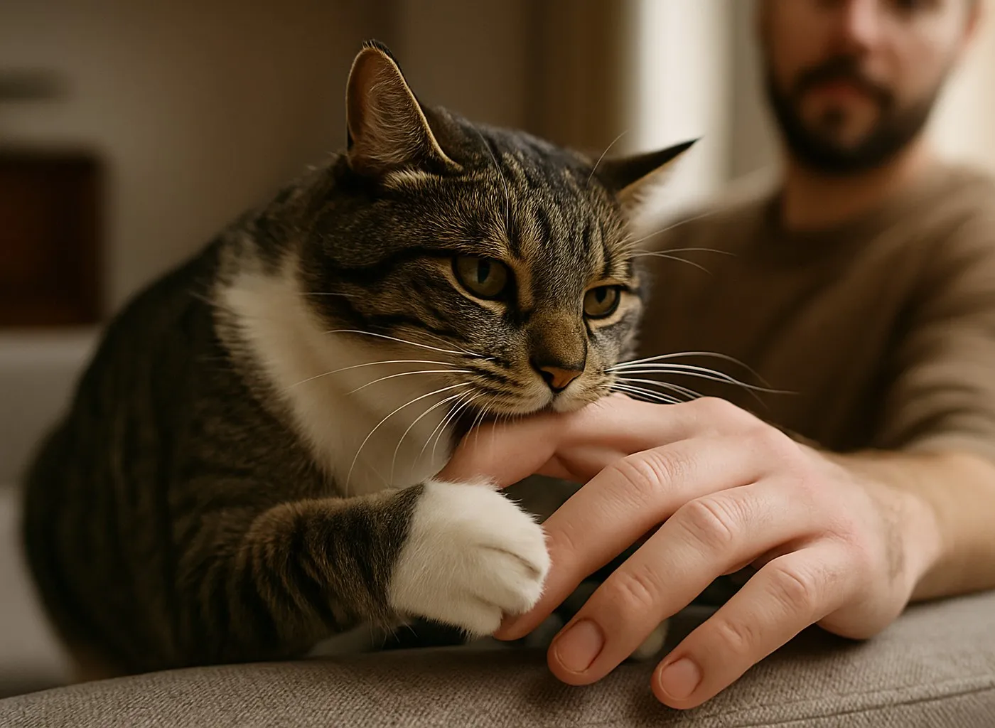 ¿Por qué tu gato te muerde cuando juega? Descubre cómo evitarlo