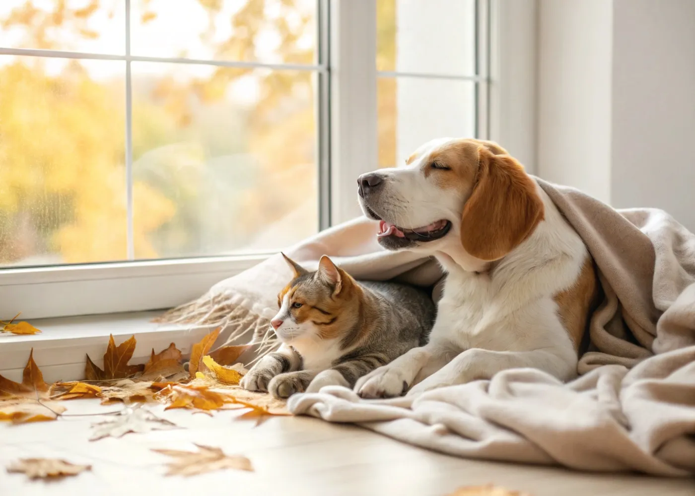 Guía otoño mascotas: bienestar, higiene y prevención | Musky